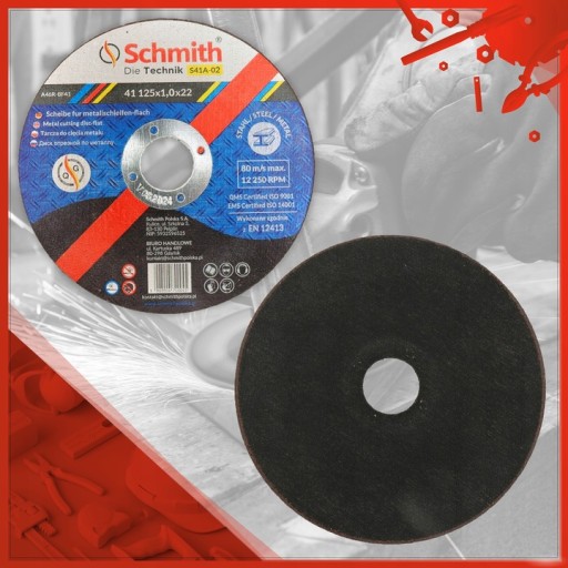 KOVOVÉ REZNÉ KOTÚČE 125x1 STRONG SCHMITH