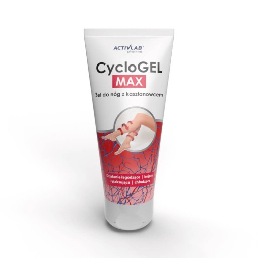 CYCLOGEL MAX gél na nohy pavúka ActivLab 200 ml