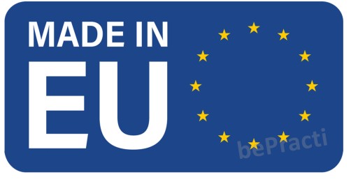 bePracti Bumper zarážkové bannery, samolepiace, vyrobené v EU