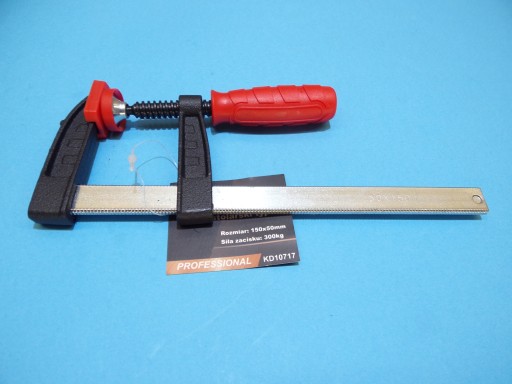 Skrutková tesniaca svorka TYP F 150x50mm 300KG KRAFT