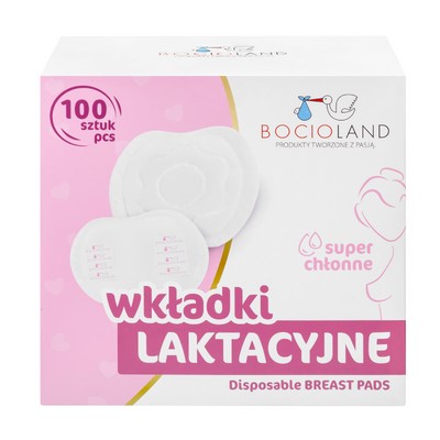 Super absorpčné prsné vložky 100 ks. Bocioland