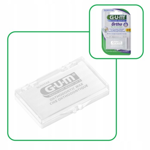 Ortodontický vosk GUM, bez chuti