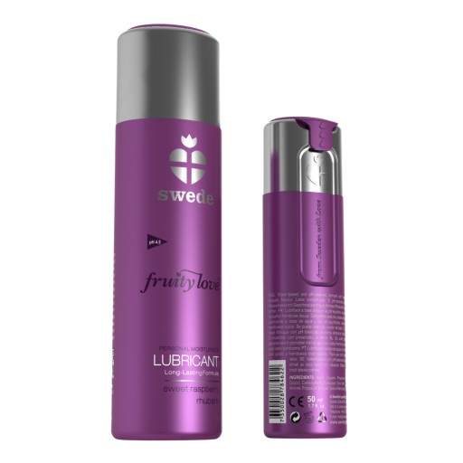 SWEDE ovocný milostný intímny gél 50ml malina rebarbora