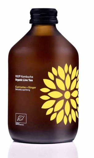 Kombucha s kurkumou a zázvorom bez lepku BIO 330