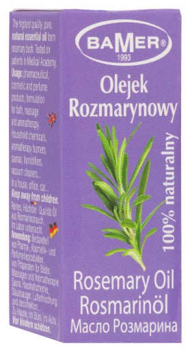 BAMER ROZMARÍNOVÝ OLEJ 100% PRÍRODNÝ esenciálny