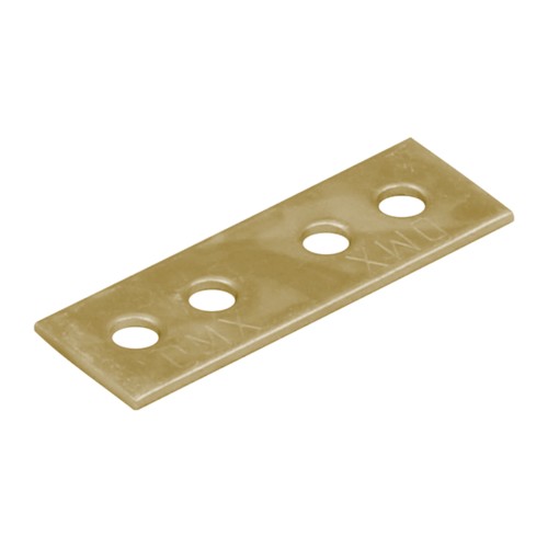 Rovná plochá spojka LW50 48x14x1,5mm pre úzke strany dosiek, platní