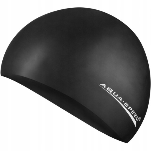 SMART AQUA-SPEED silikónová plavecká čiapka, čierna