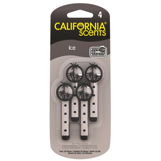 CALIFORNIA CAR Scents PÁNSKY PARFUM VÔŇA ĽADOVÁ