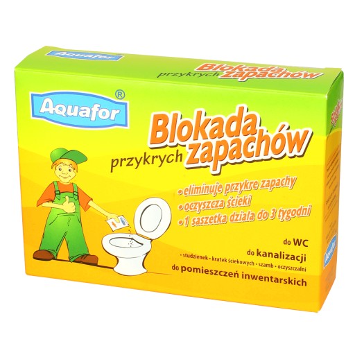 AQUAFOR WC NEUTRALIZÁTOR ZÁPACHU 40G