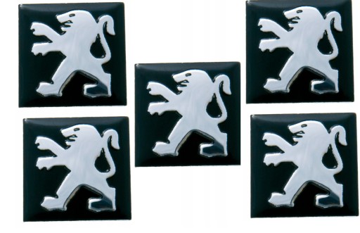 Nálepka so znakom PEUGEOT kľúč 16 mm 5 KS