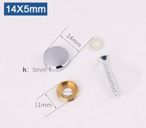 Uchytenie na sklenené zrkadlo dosky 14 mm