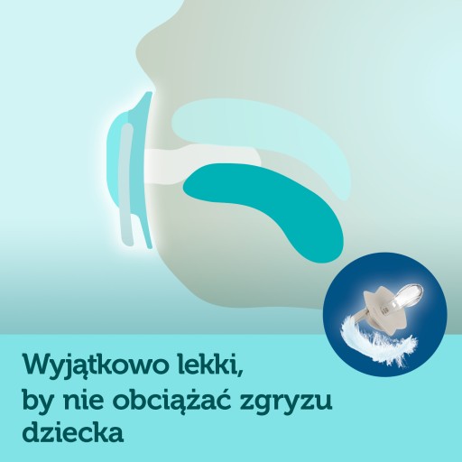 CANPOL Cumlík 6-18m, SYMETRICKÝ, SVIETEĽNÝ, 2 KS.