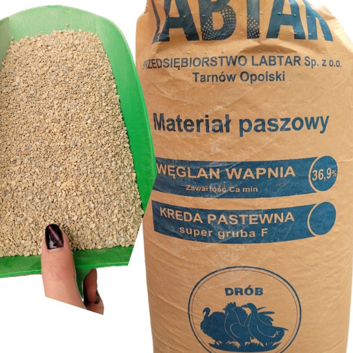 HRUBOZRNNÁ KRIEDA, KURA, HYDINA, 5 KG
