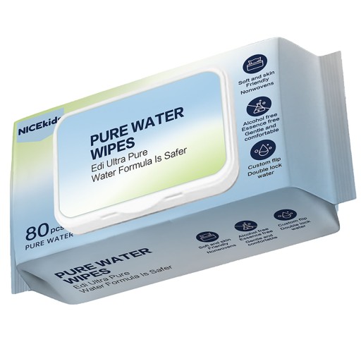 NICEKIDS Pure Water Wipes 99,9% voda 1x80 ks