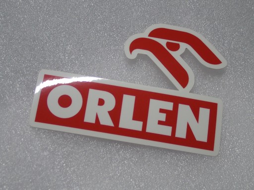 NÁLEPKA ORLEN DAKAR MOTOCROSS RALLYCROSS RACING NÁLEPKA 10 x 7,5 cm