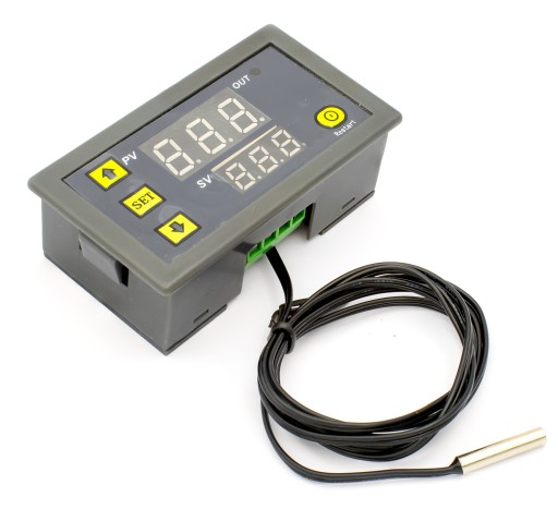 ELEKTRONICKÝ TERMOSTATOVÝ REGULÁTOR TEPLOTY DIGITÁLNY OVLÁDAČ 1500W 230V
