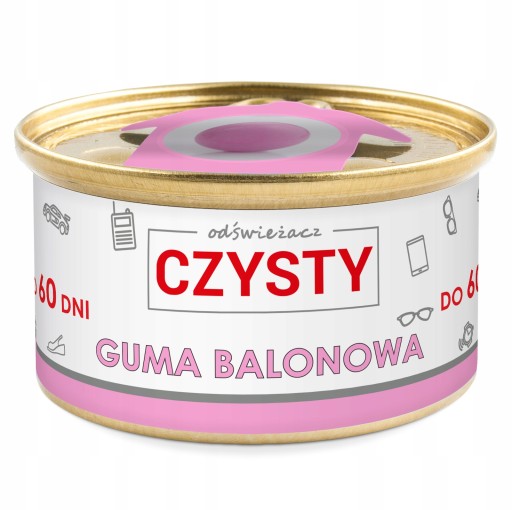 VÔŇA CAN OSVIEŽOVAČ AUTA VÔŇA GUMAČKA