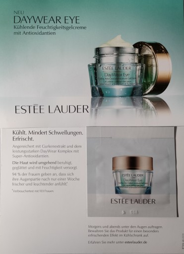 Estee Lauder DayWear Očný hydratačný gélový krém 0,5 ml