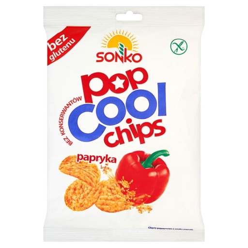 Sonko kukuričné lupienky Paprika 60g x2