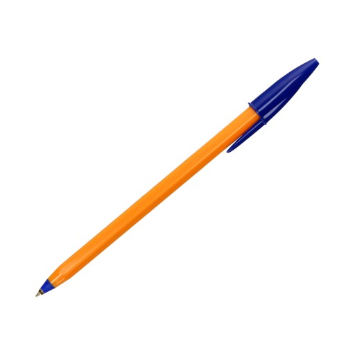 Modré guľôčkové pero Orange Bic