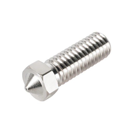 Tryska Nerezová oceľ Nerezová sopka 0,4 mm 1,75 mm M6 E3D V6 RepRap