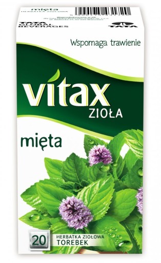 Vitax bylinkový mätový čaj 40 vrecúšok