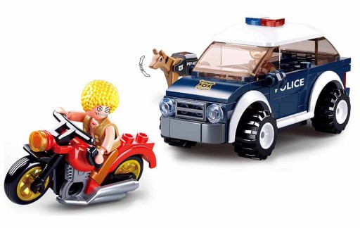 BLOCKI SLUBAN POLICAJNÁ CHASE POLICEJNÁ 106 EL.