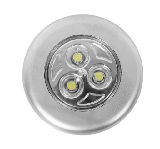 3x LED SAMOLEPIACA DOTYKOVÁ LAMPA NA BATÉRIU