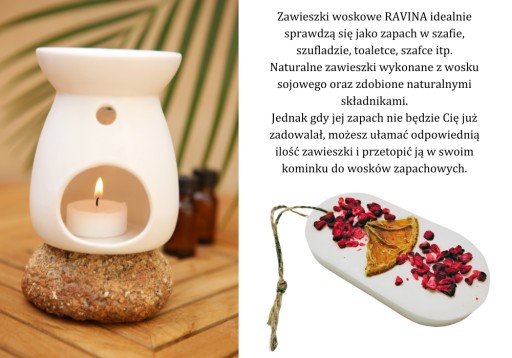DOMÁCA VÔŇA ŠATNÍK ŠATNÍKY PRÍVESEK TROPICKÉ OVOCIE SÓJOVÝ VOSK