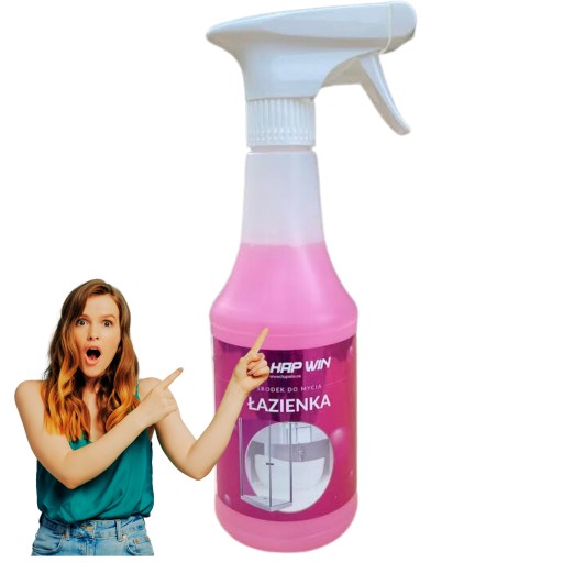 TEKUTÉ SANITÁRNE ČISTIACE PROSTRIEDKY, KÚPEĽŇOVÉ KÚPEĽNE HAP WIN 500ml HapWin