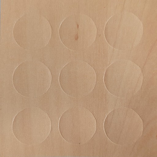 Čiapka samolepiaca Farba MAPLE fi 20mm 9 ks
