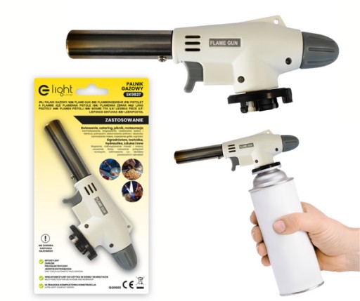 RUČNÝ KERAMICKÝ PLYNOVÝ HORÁK S AUTOMATICKOU NÁPLŇOU