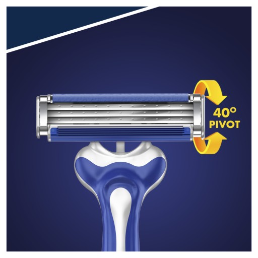 GILLETTE BLUE3 PLUS COMFORT PÁNSKA JEDNORÁZOVÁ holiaca žiletka 3 KS