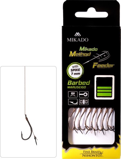 Hotové pletené vodidlá Mikado - S ostnatou ihlou č. 6