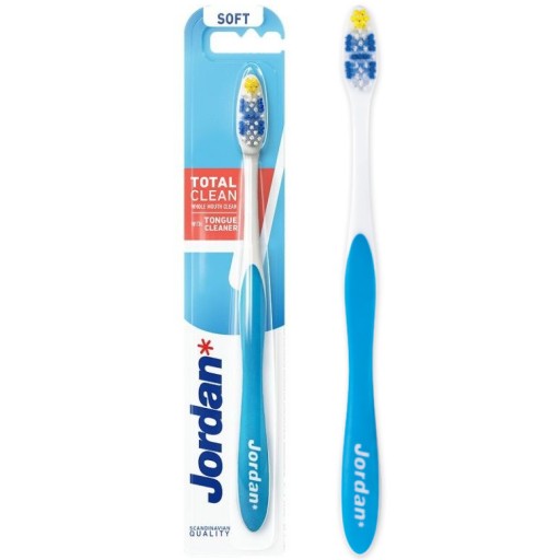 Jemná zubná kefka Jordan Total Clean