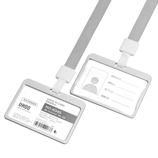 Horizontálne obojstranné puzdro na ID odznak 6045