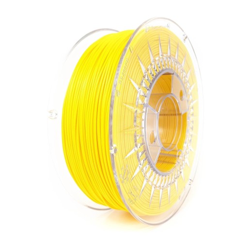 Devil Design PLA vložka 1,75mm 5m Žiarivo žltá