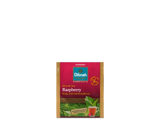 Malinový Dilmah 25 gastronomických obálok