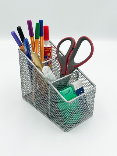 Šikmý stolový organizér Silver TOOLBOOKS