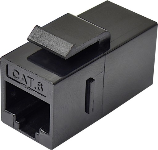 KEYSTONE KONEKTOR HLADKOVÝ KONEKTOR RJ45-RJ45 PREDĹŽOVACÍ ADAPTÉR KAT.6