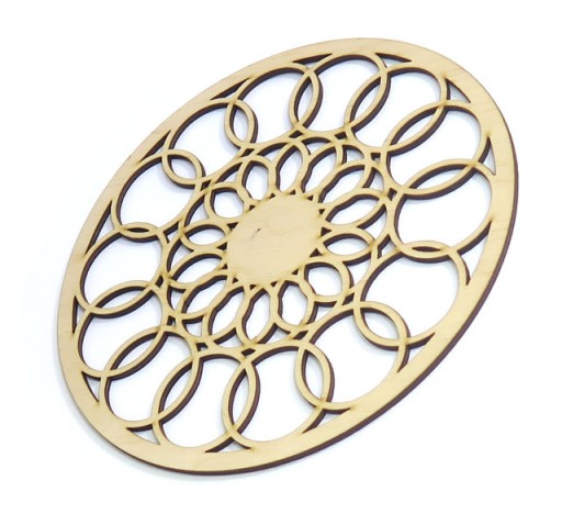 ZÁKLADNA DREAMCATCHER, OPENWORK MACRAME RING MA57