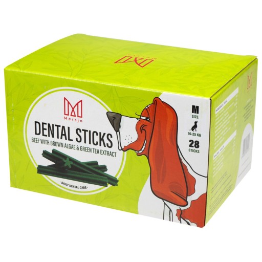 DENTÁLNY POKLAD PRE PSOV DENTÁLNA SNACK - HOVÄDZIE M 28 ks