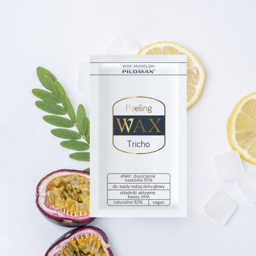 Príprava pleti na masku - čistiaci WAX Tricho peeling