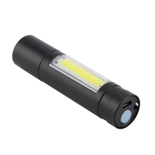 MINI LED XPE CREE COB USB TAKTICKÁ BATERKA