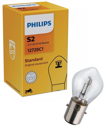 PHILIPS - ŠTANDARD - ŽIAROVKA S2 12V 35/35W