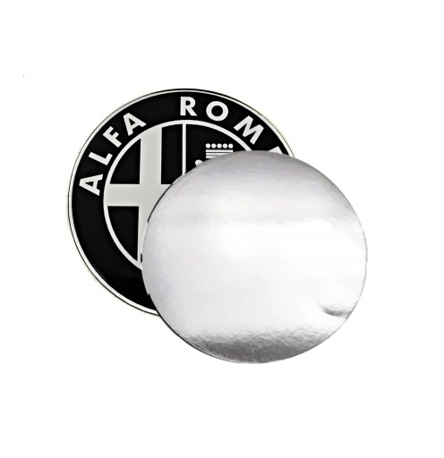 Silikónový emblémový odznak 50 mm pre Alfa Romeo