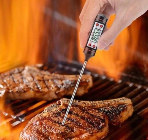 LCD PIN TEPLOMER KUCHYŇSKÁ SONDA MÄSO VÍNO