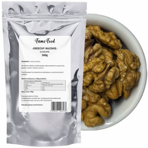 VLAŠSKÉ ORIEŠKY LÚPANÉ, prírodné, kvalita, vôňa, chuť, 500g
