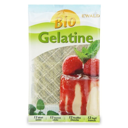 Zahusťovadlo ŽELATÍNA V BIO LISTOCH 20g potravinárskej