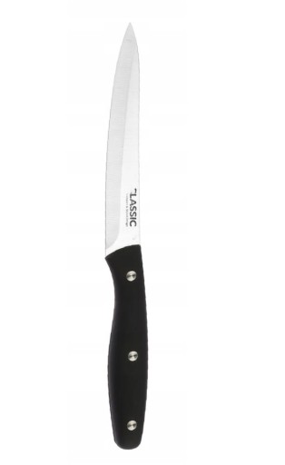 Univerzálny kuchynský nôž 13 cm CLASSIC, čierna oceľ